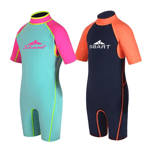 SBART 2MM Neoprene Diving Wetsuits Children Winter Warm Swimming Spearfishing Snorkeling Surfing Scuba Diving Wet Suits