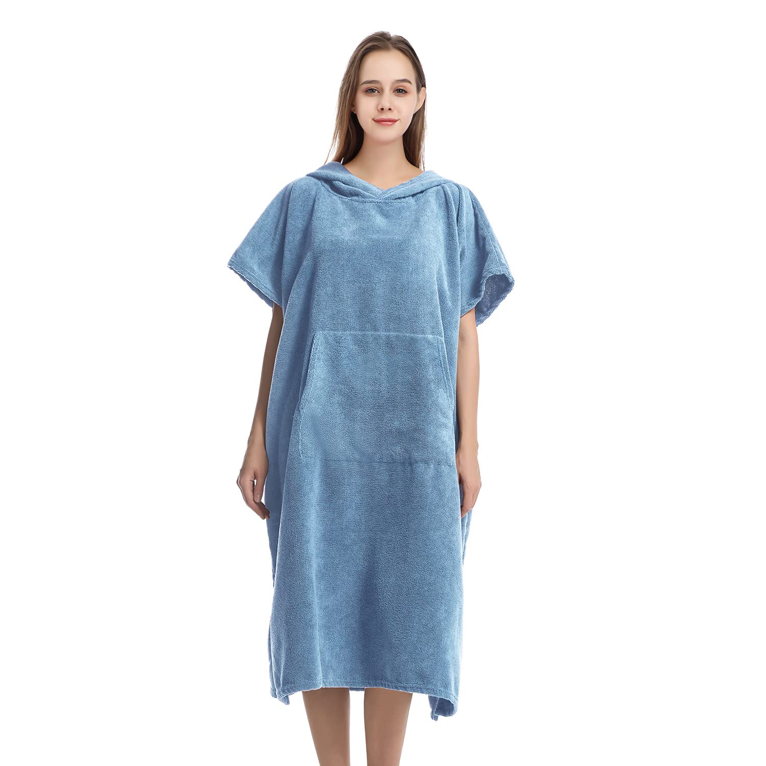Surf Swimming Poncho Changing Robe Quick Dry Microfiber Changing Towel