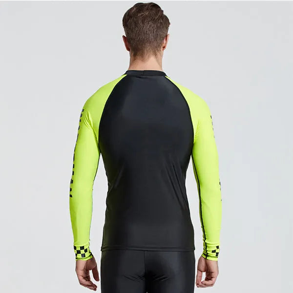 SBART Long Sleeve Diving Wetsuit Lycra Quick-dry Sun Protection T-shirt
