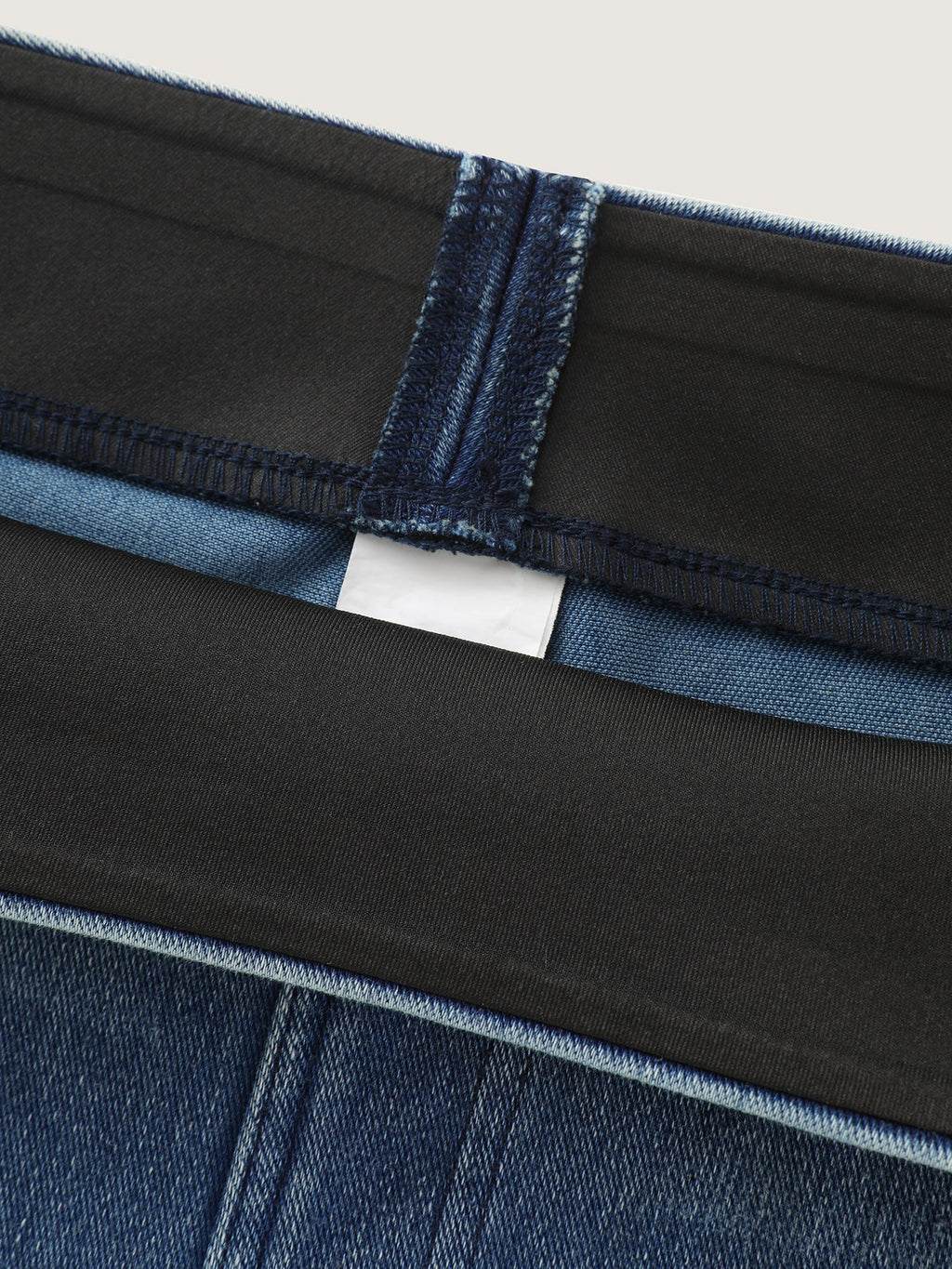 Stretchy Pull-On Wide-Leg Knit Jeans