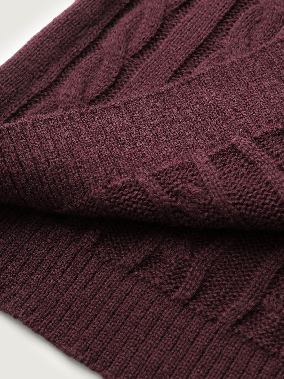 Twist Textured Notched Lapels Knit Cardigan