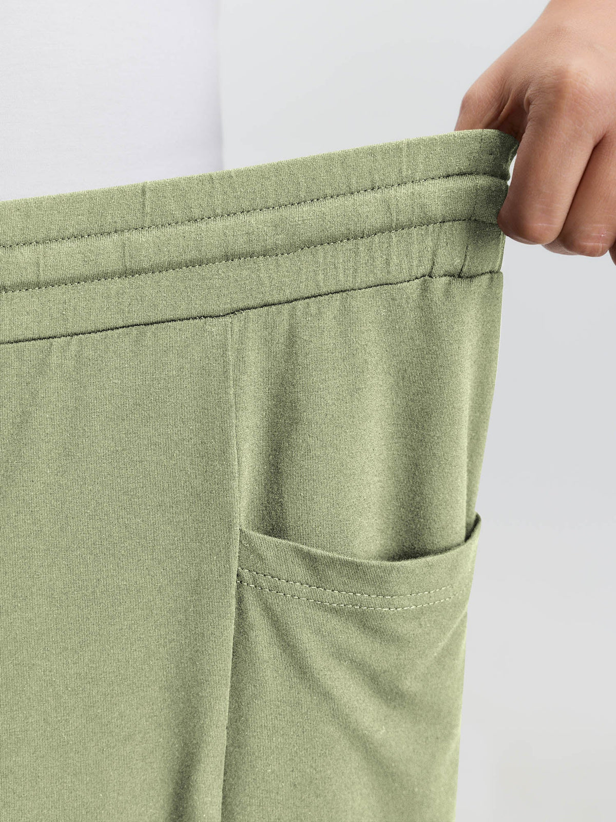 Supersoft Drawstring Cropped Jogger Pants