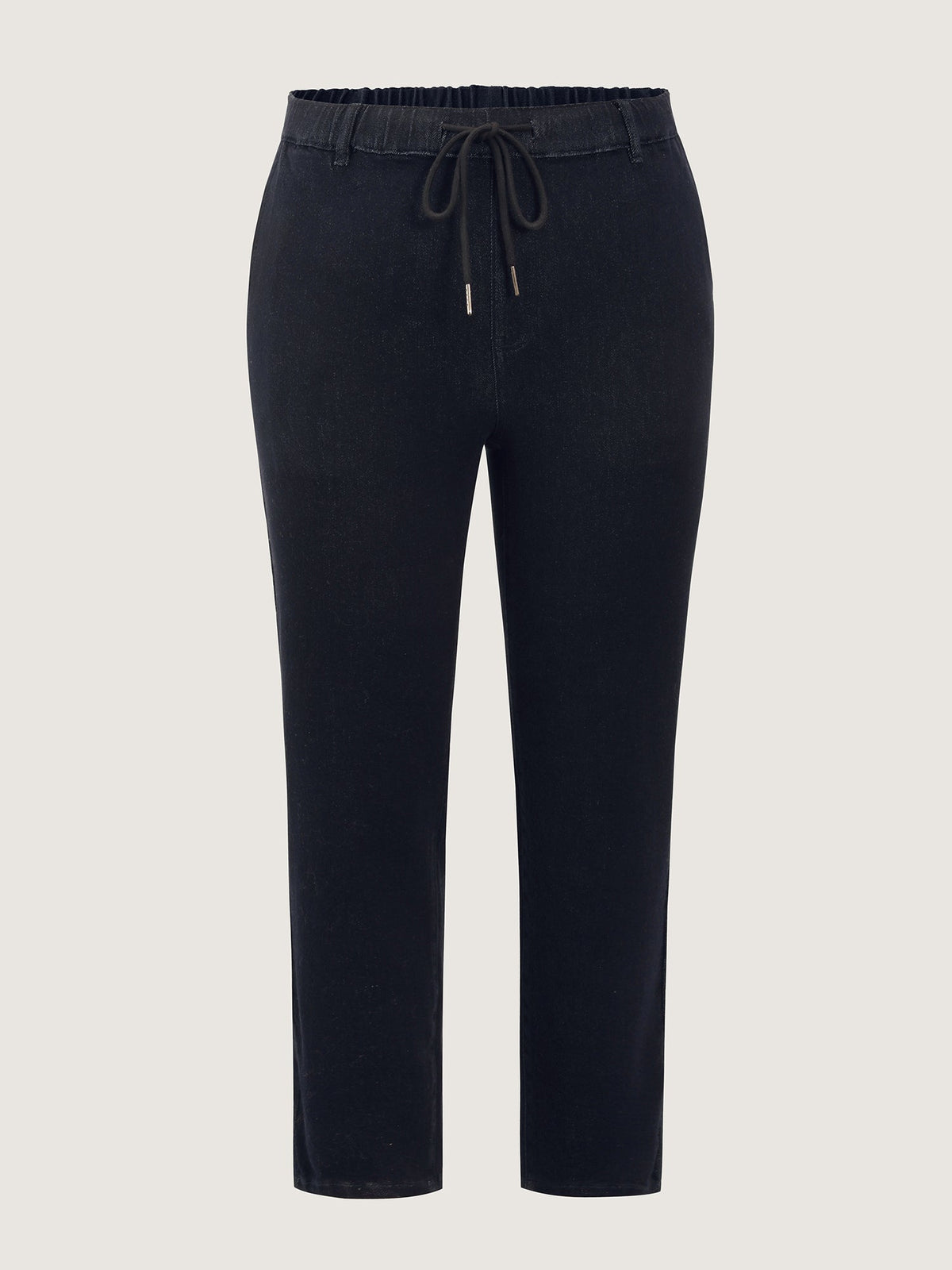 Supersoft Cinched Stretchy Waist Skinny-Fit Jeans