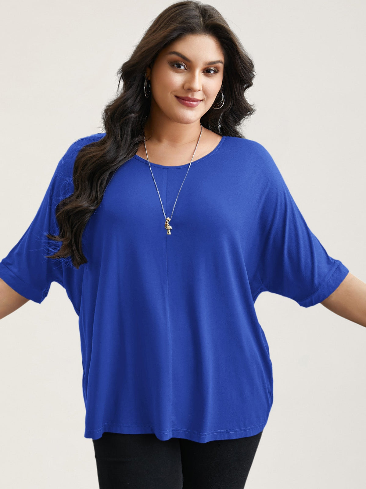 Supersoft Round Neck Plain T-Shirt