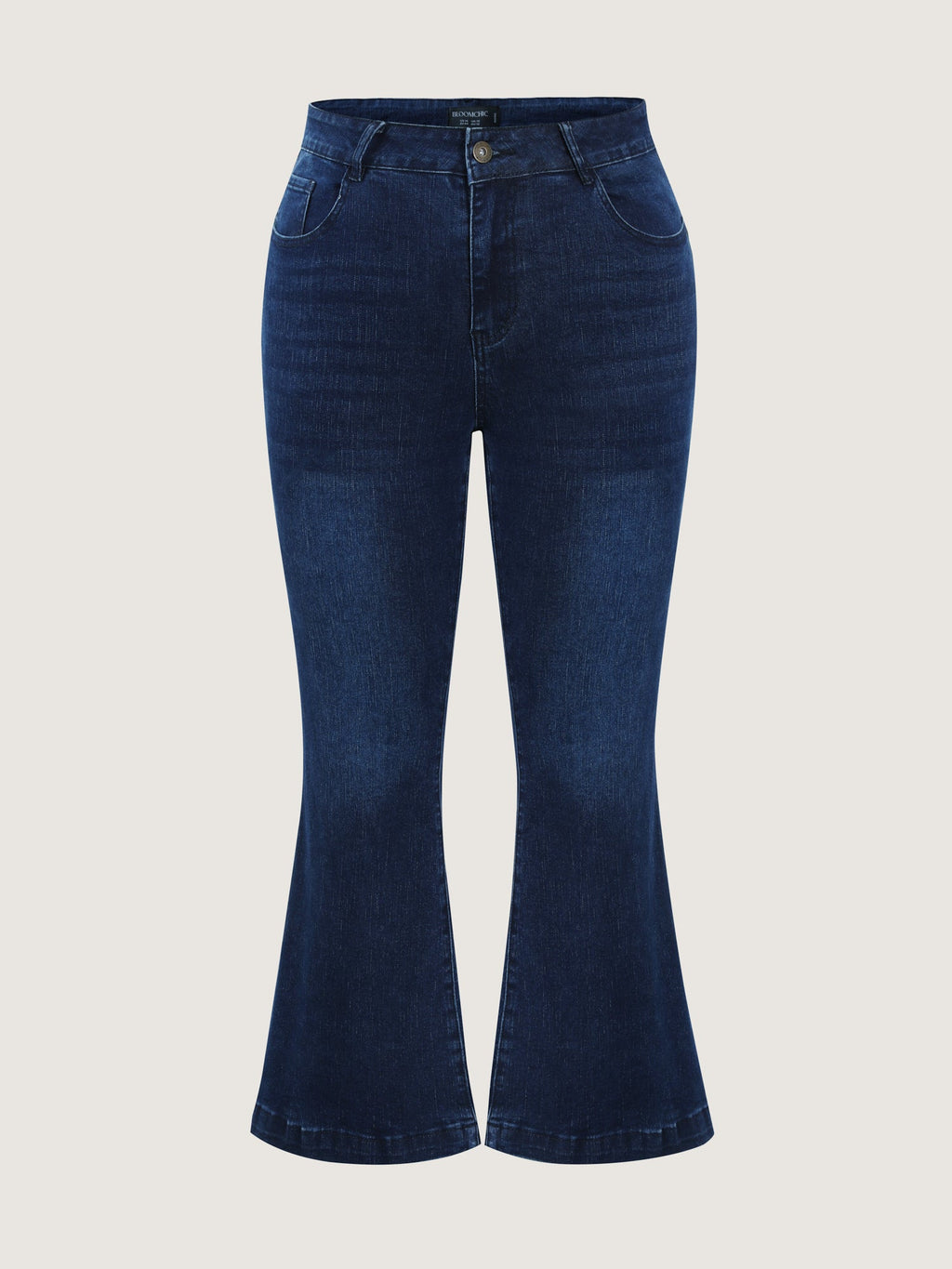 Stretchy Mid-Rise Bootcut Jeans