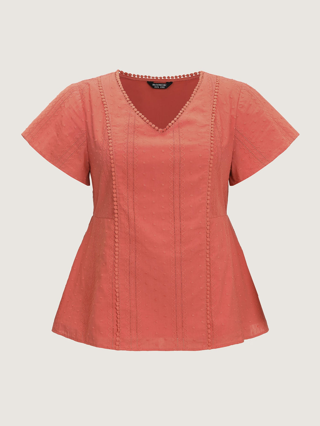 Cotton Breezy Eyelet Textured Blouse