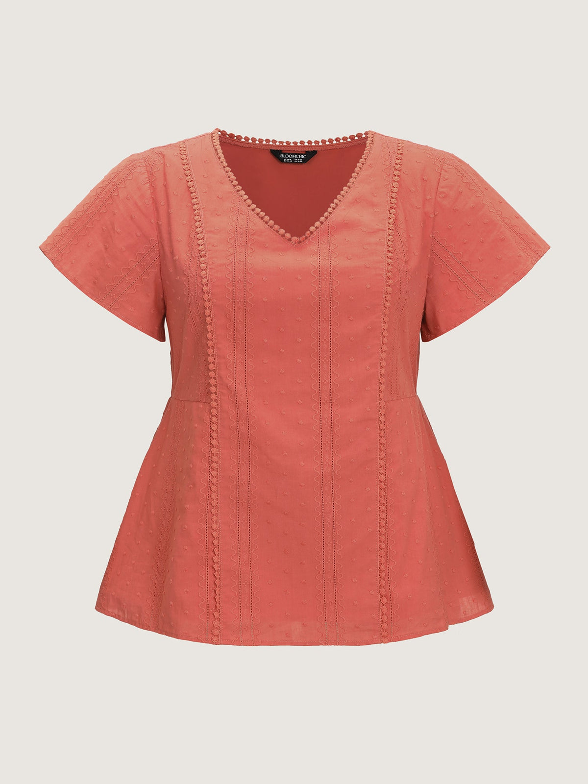 Cotton Breezy Eyelet Textured Blouse