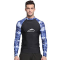 SBART Mens Top Wetsuits Lycra Quick Drying Swim Surf Dive Swimsuit