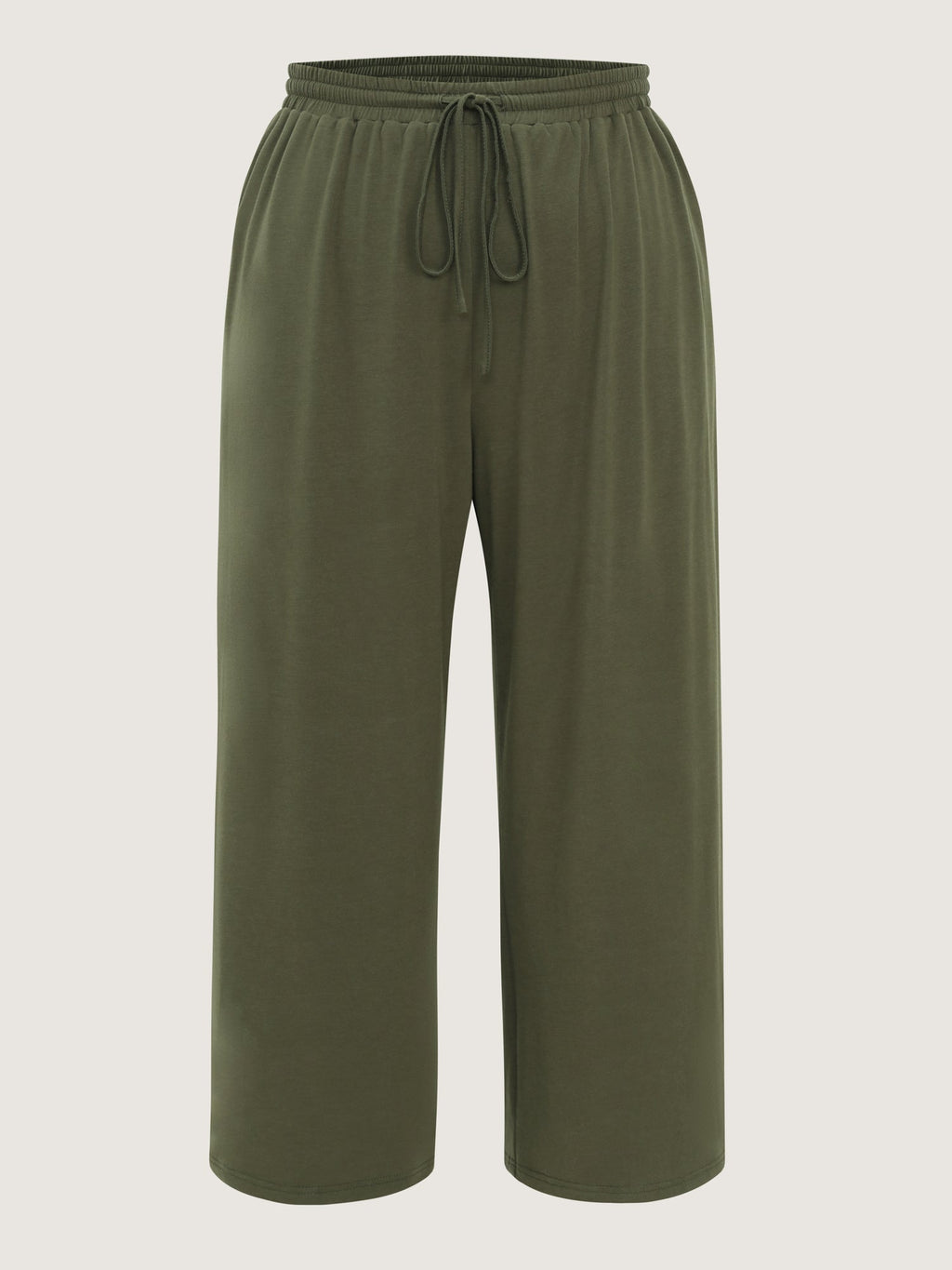 Supersoft Drawstring Waist Straight Leg Pants