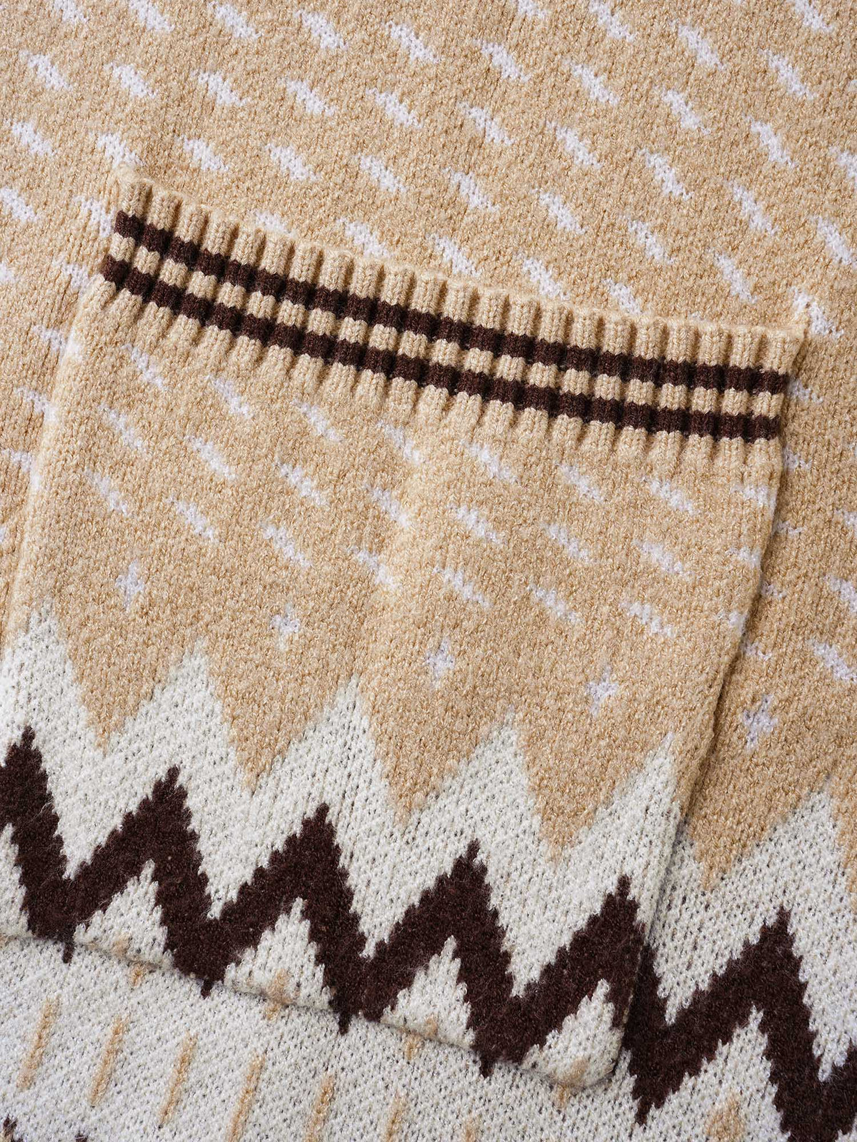 Supersoft Essentials Bandana Geometric Pocket Cardigan