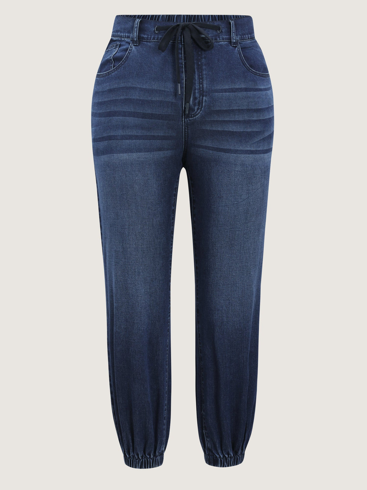Supersoft Drawstring Waist Jogger Jeans