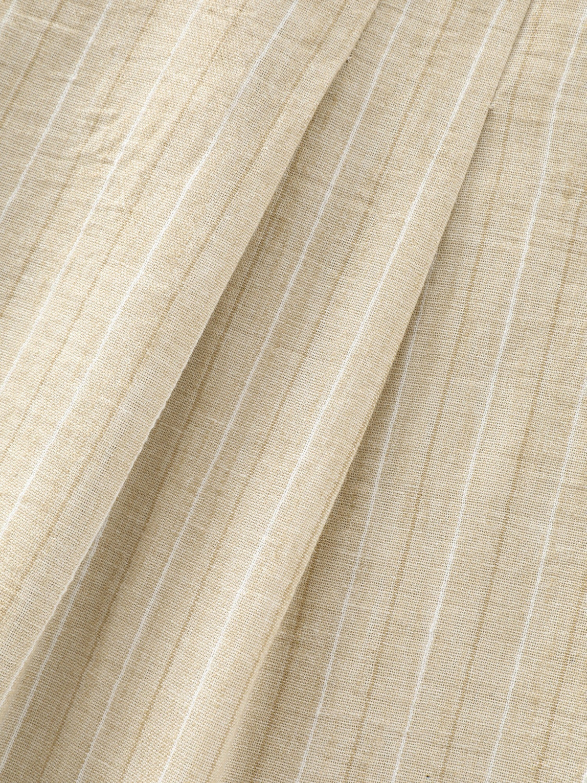 Textured Striped Pleated Wide Leg Pants