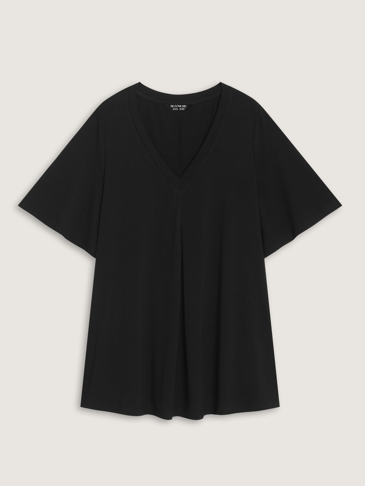 Supersoft Stretchy Front Pleat Loose T-Shirt