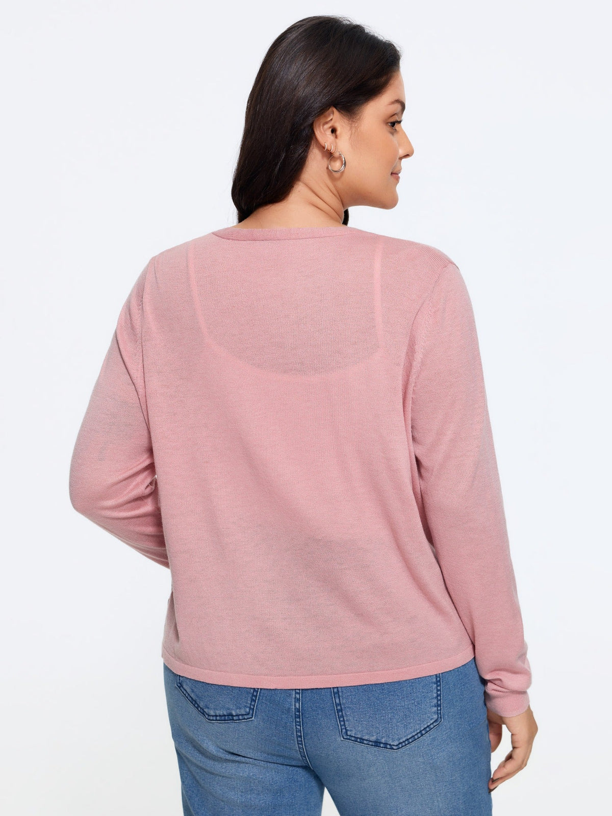Front Tie Wrap Cropped Cardigan