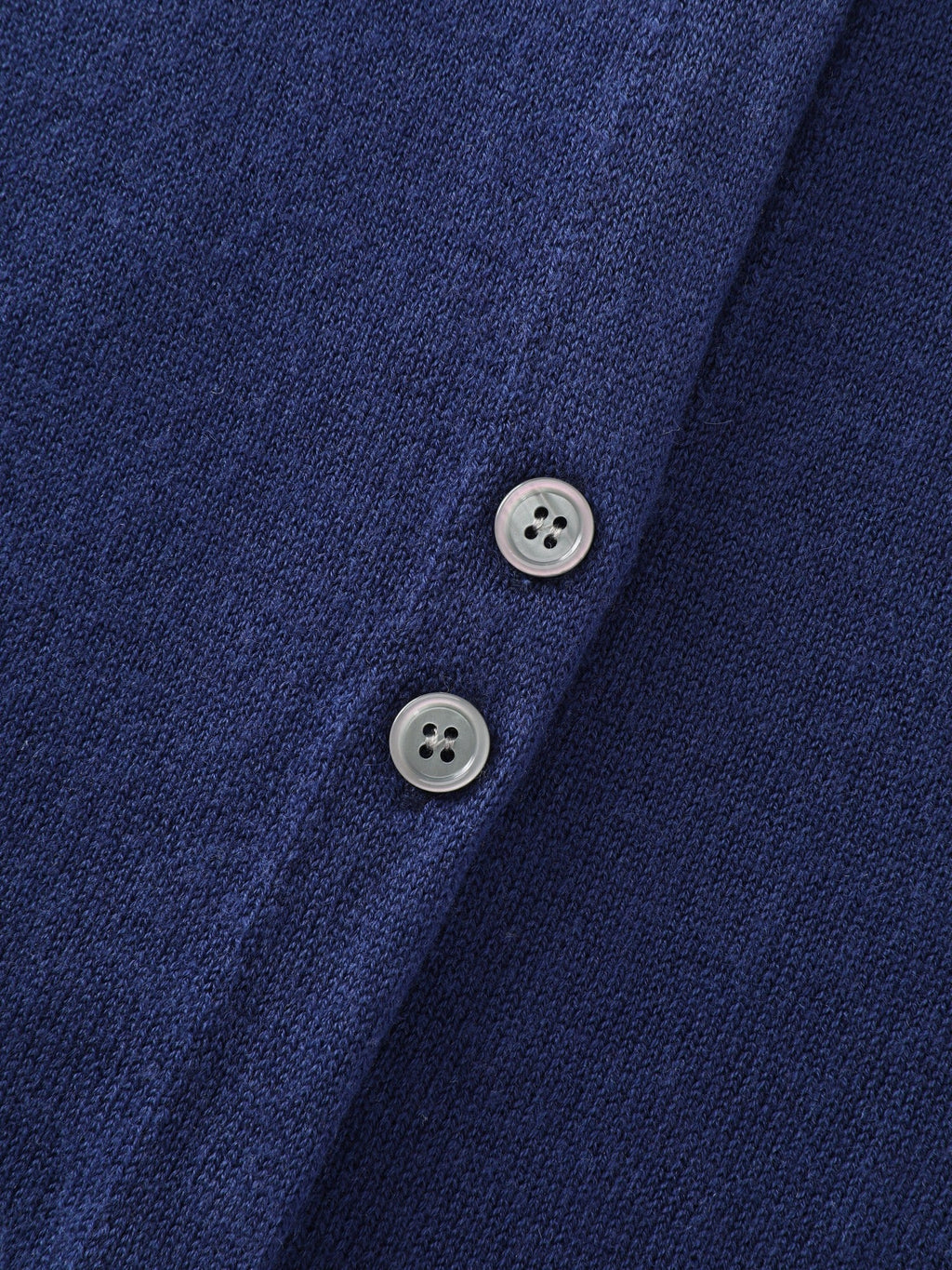 Round Neck Front Button Sweater Vest