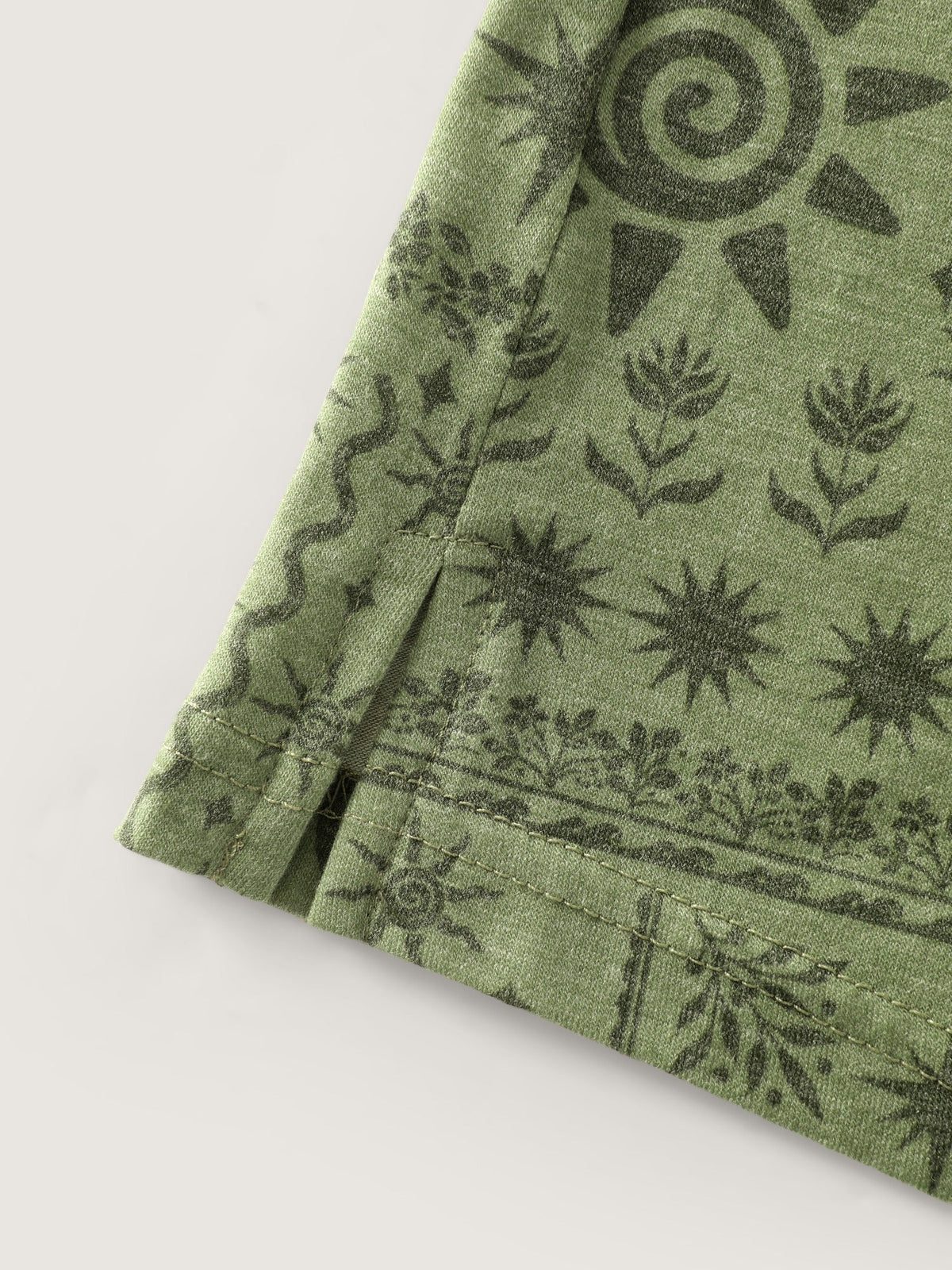 Supersoft Stretch Moon Star Print Crew Neck T‑Shirt