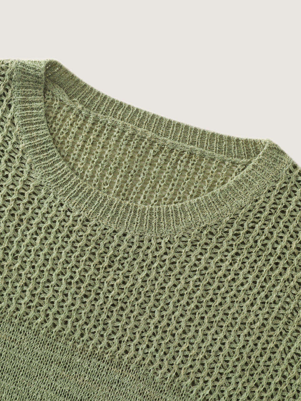 Texture Crew Neck Short Sleeve Pullover