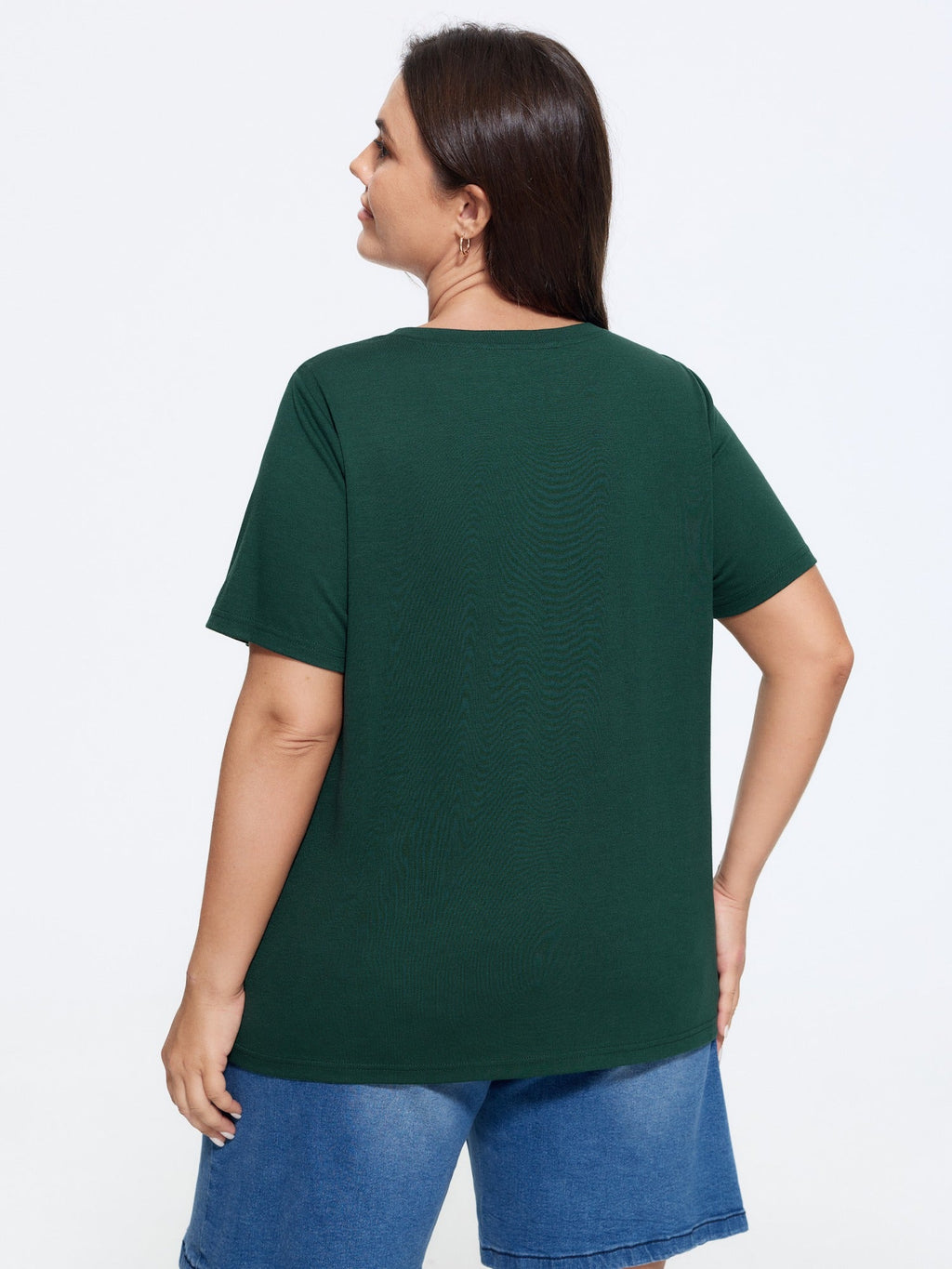 Supersoft Mandala Print Crew Neck T-Shirt