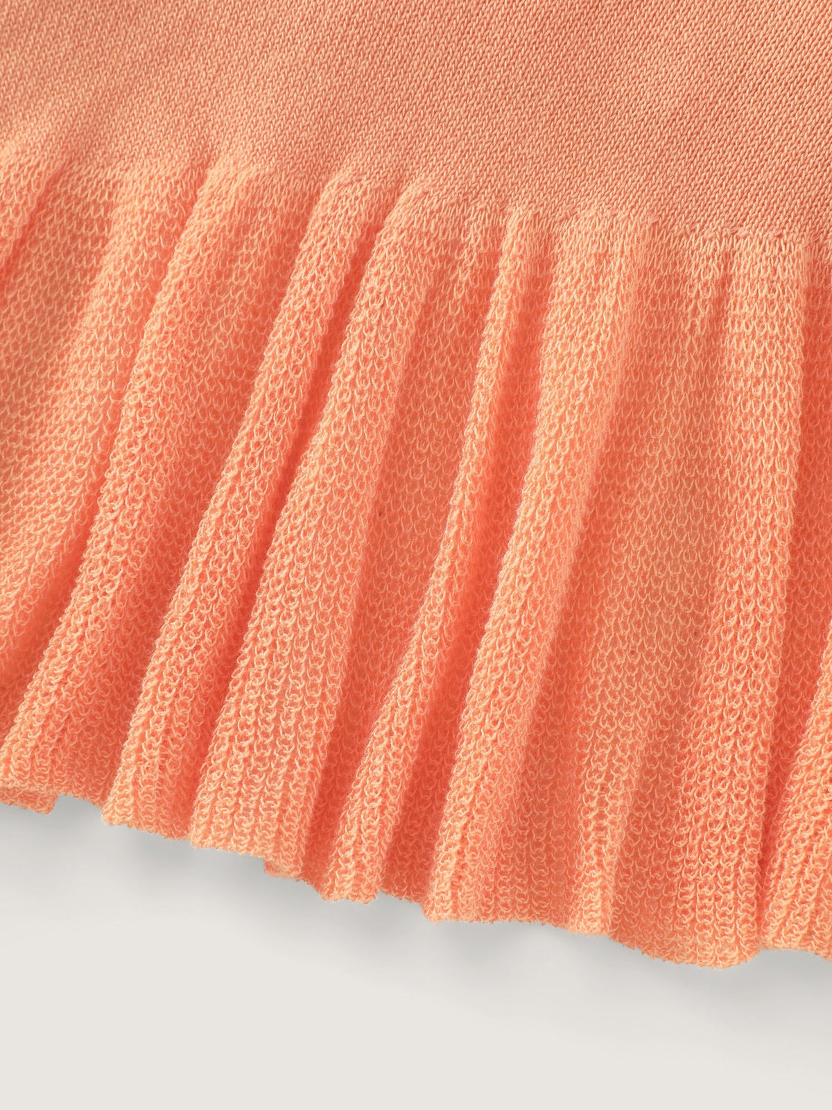 Lightweight Flared Sleeve Ruffle Hem Cardigan