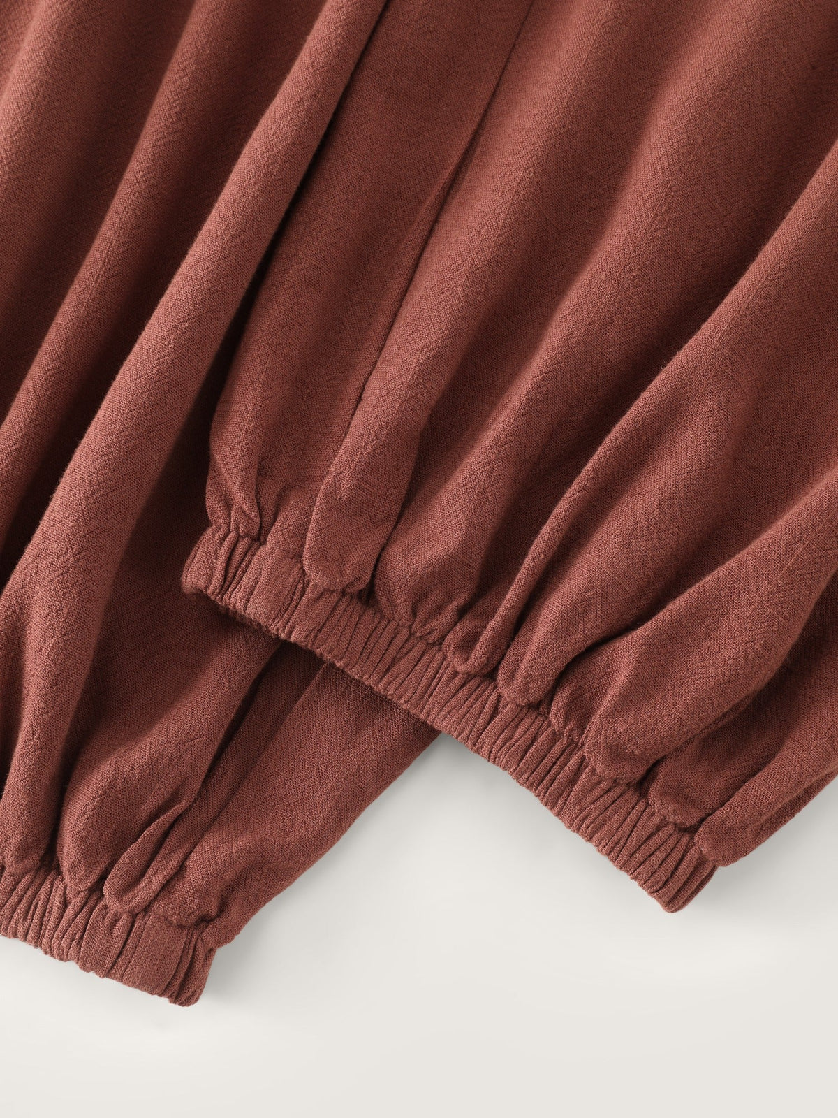 High Waist Flap Pocket Ruched Jogger Pants
