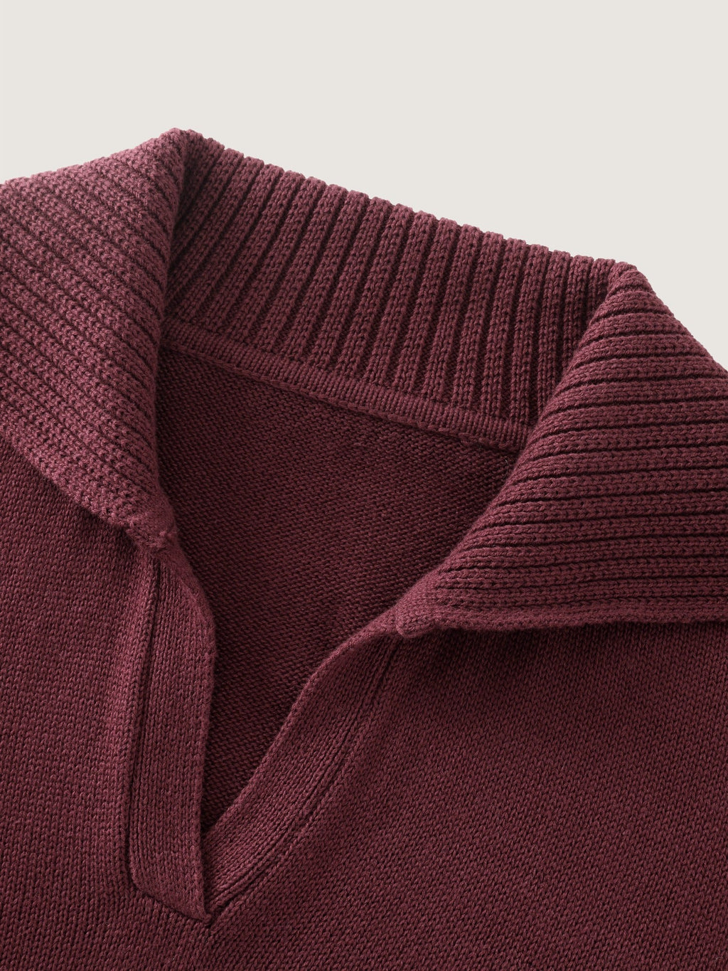 Shawl Collar Side Slit Pockets Pullover
