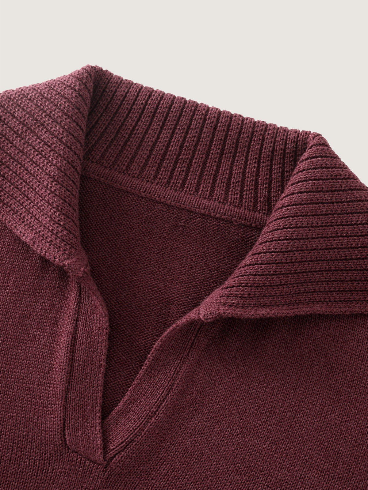 Shawl Collar Side Slit Pockets Pullover