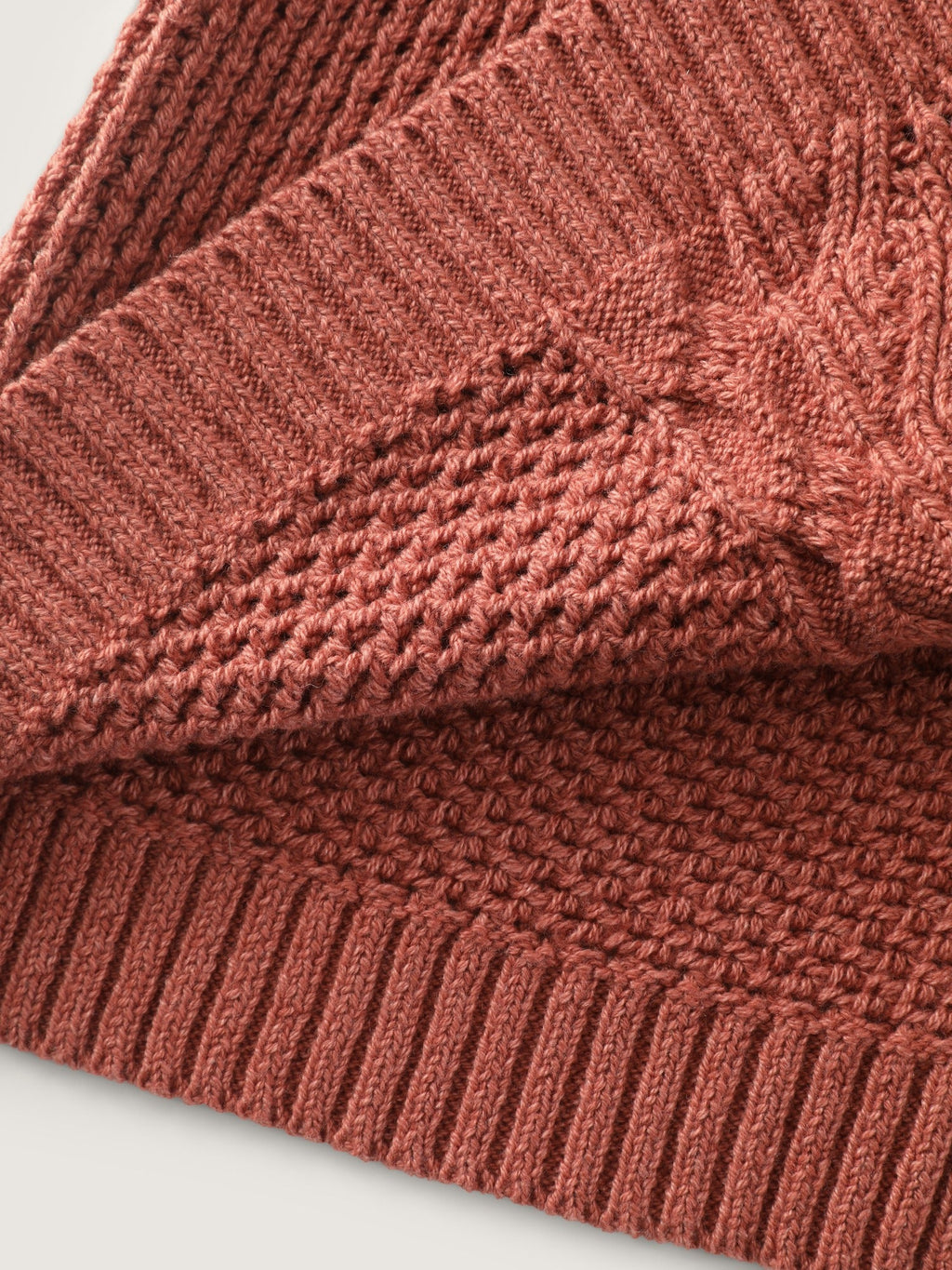 Hooded Cable Knit Zipper Cardigan