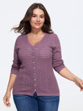 Supersoft Breathable Button Front Cardigan