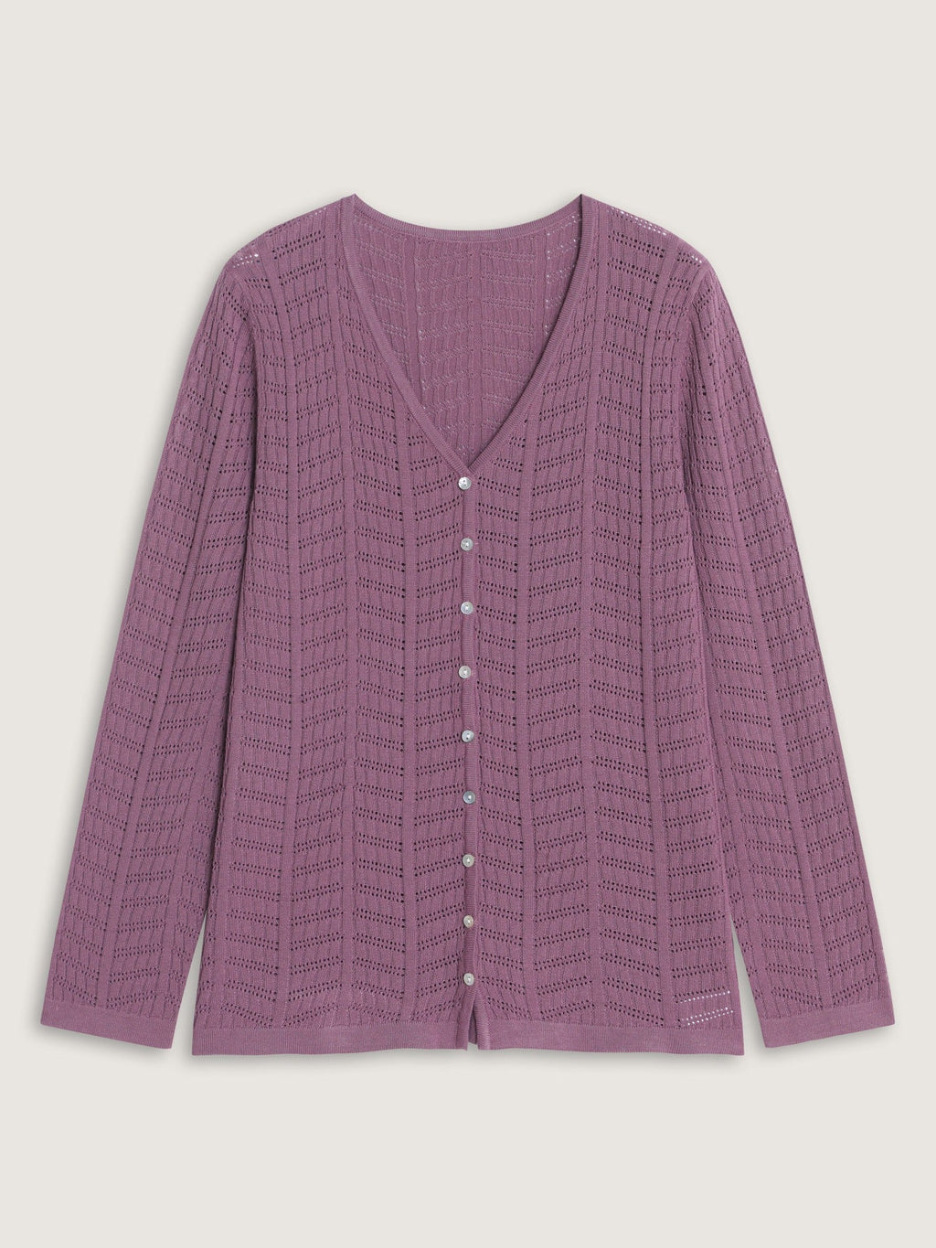 Supersoft Breathable Button Front Cardigan