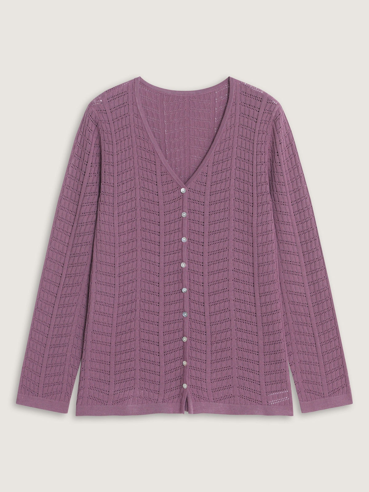 Supersoft Breathable Button Front Cardigan