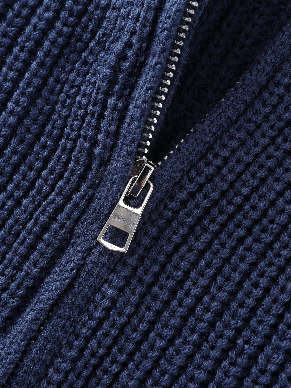 Textured Full Zip Drawstring Hooded Sweater Vest