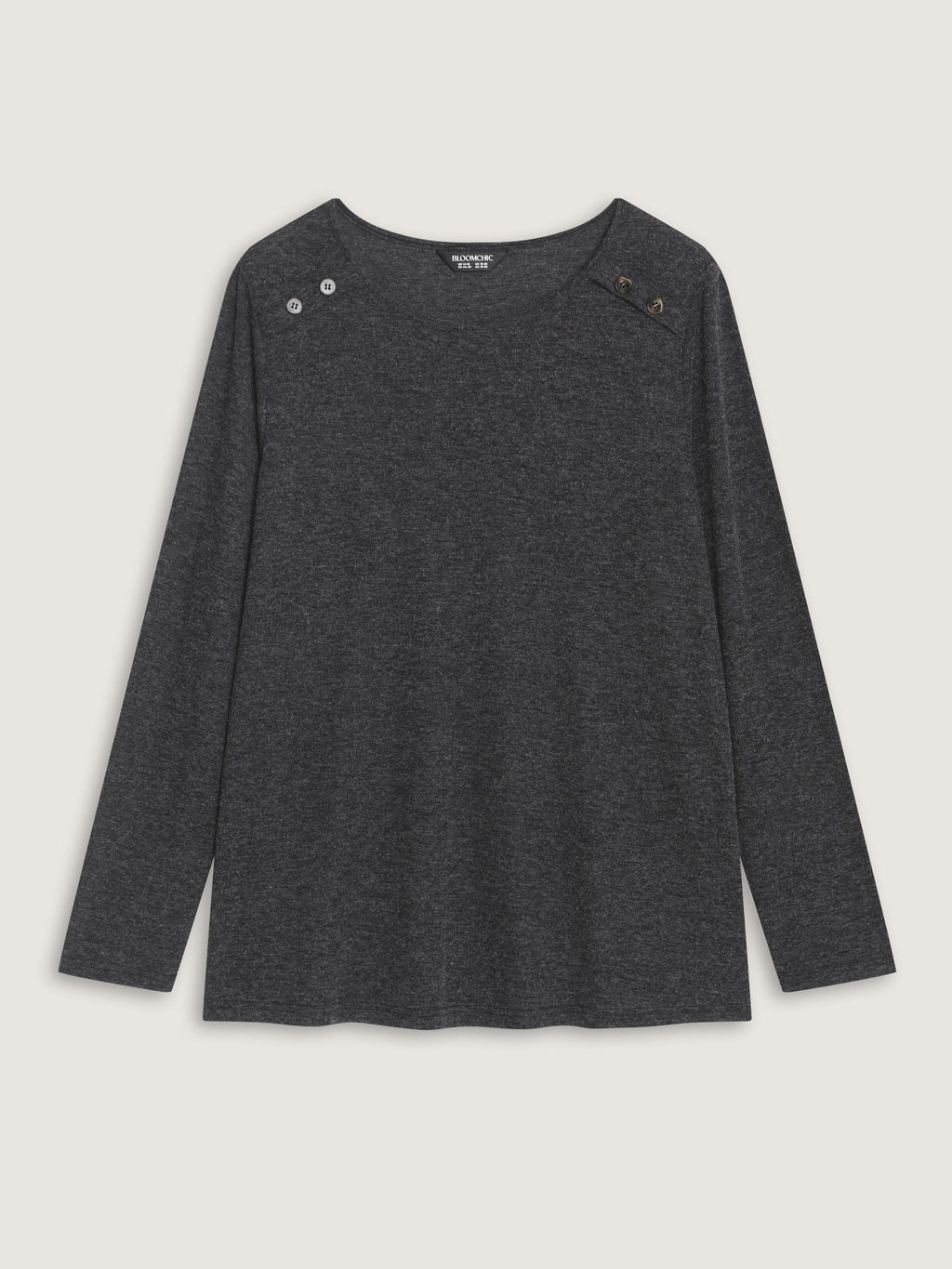 Supersoft Stretch Heather Crew Neck T-Shirt