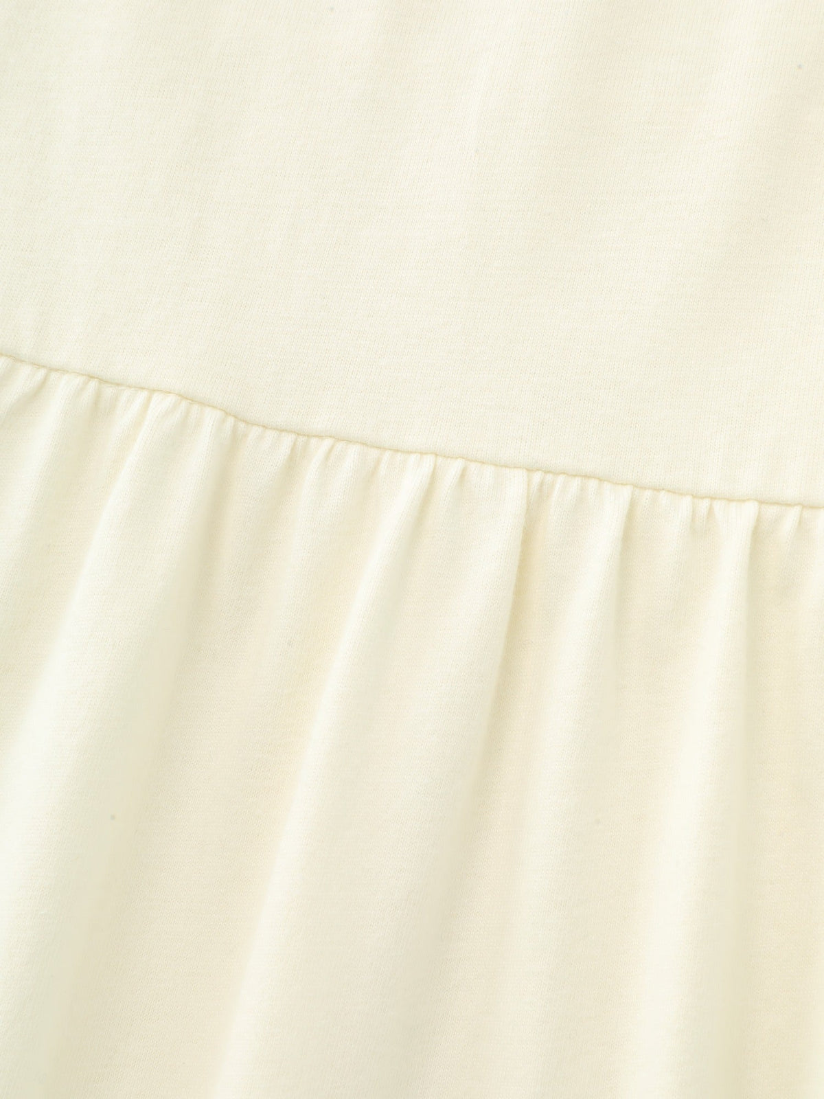 Cotton Raglan Sleeve Tiered Ruffle Hem Top