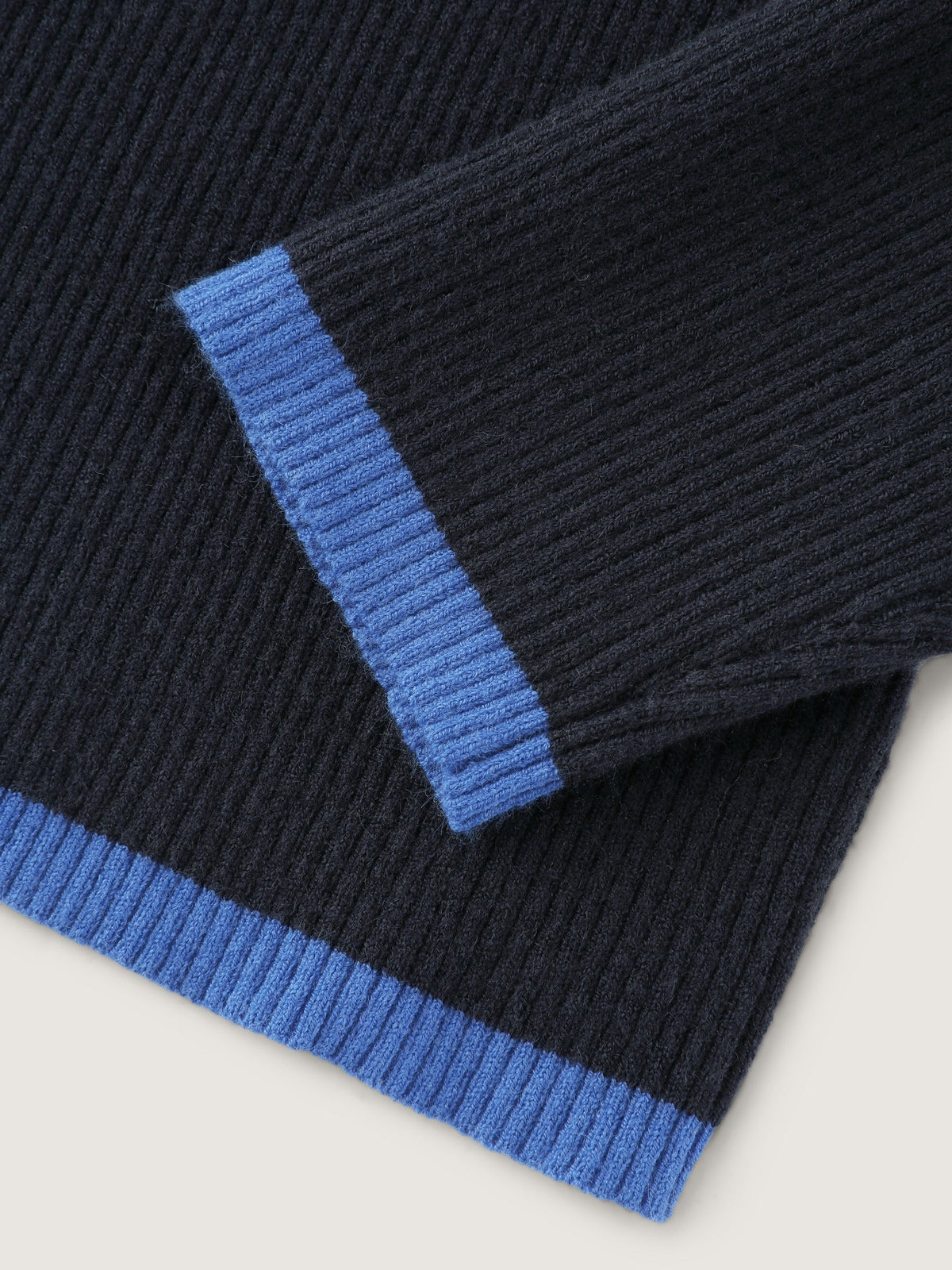 Supersoft Polo Collar Contrast Trim Pullover