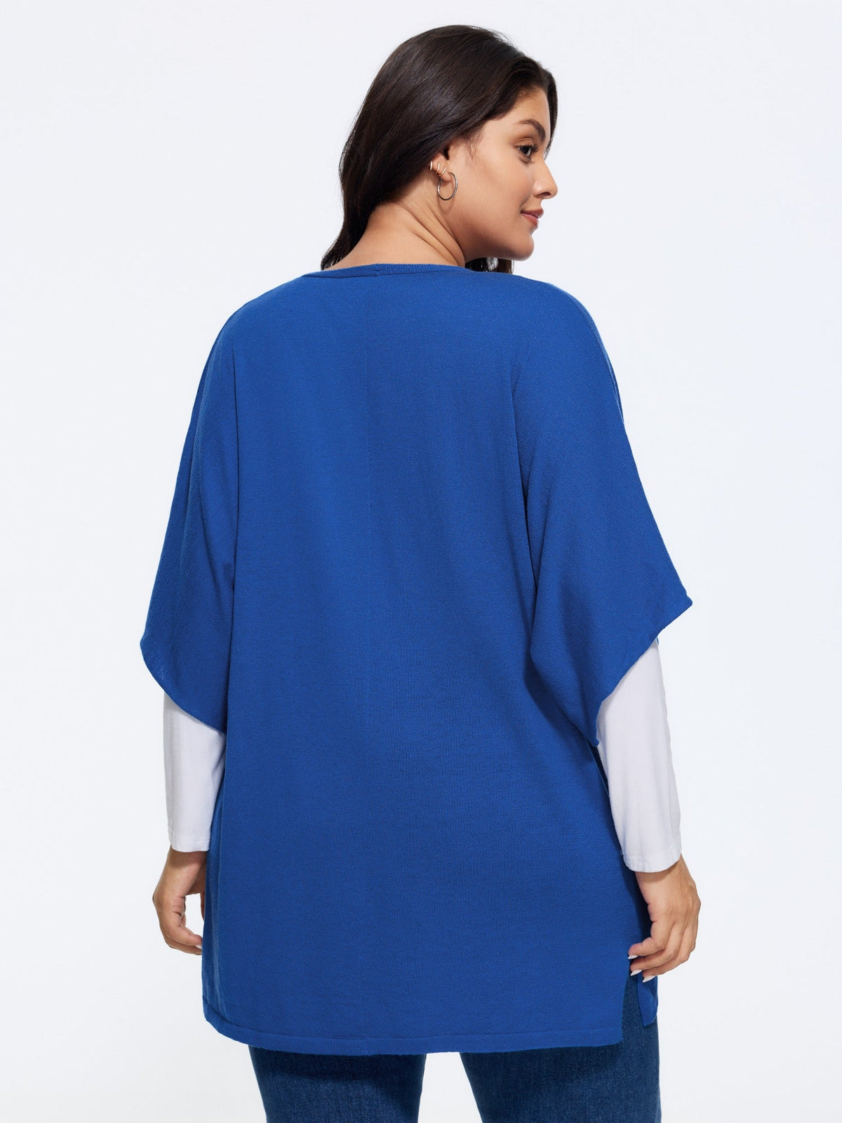 Supersoft Batwing Sleeve Open Front Cardigan