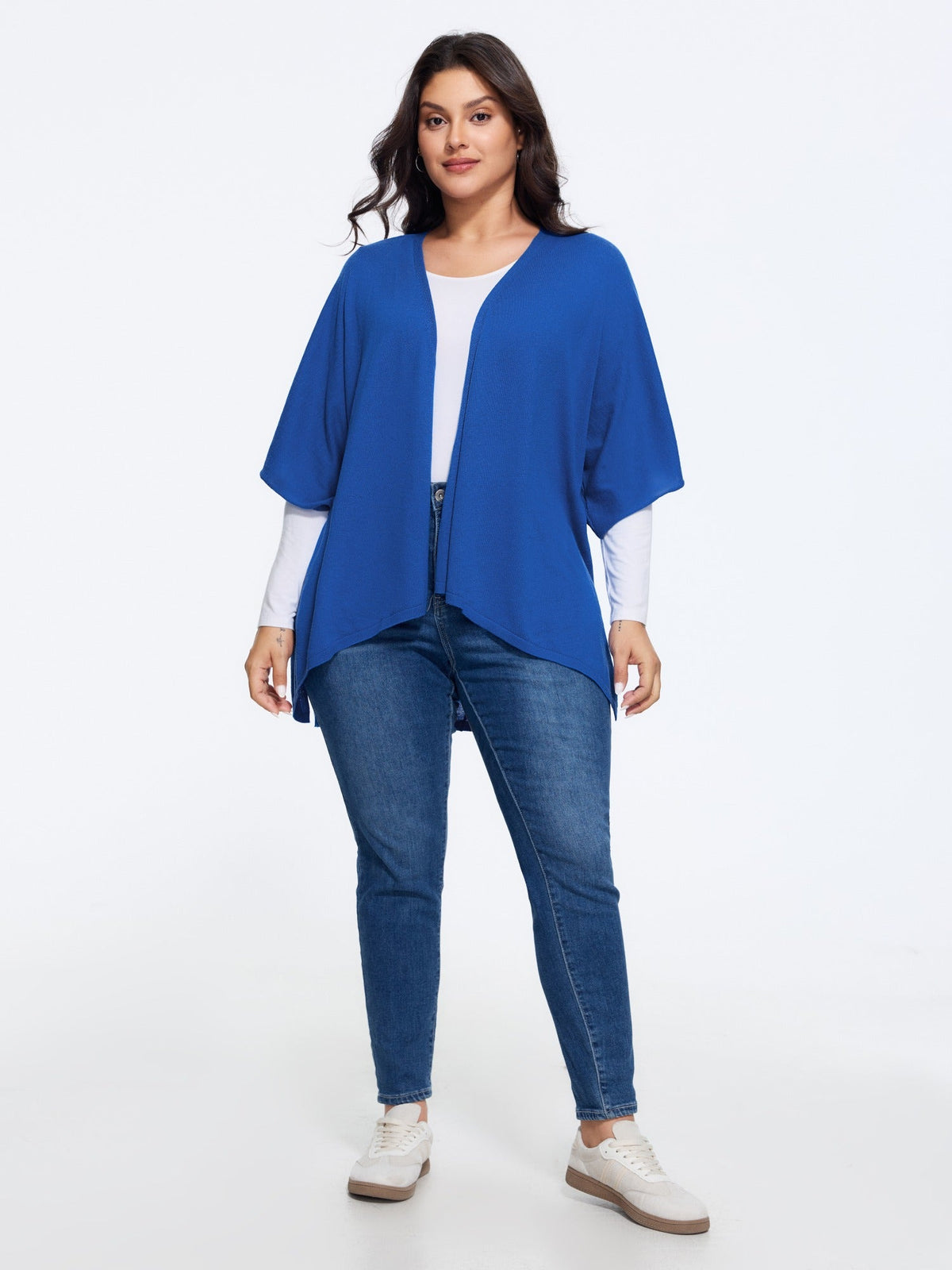 Supersoft Batwing Sleeve Open Front Cardigan