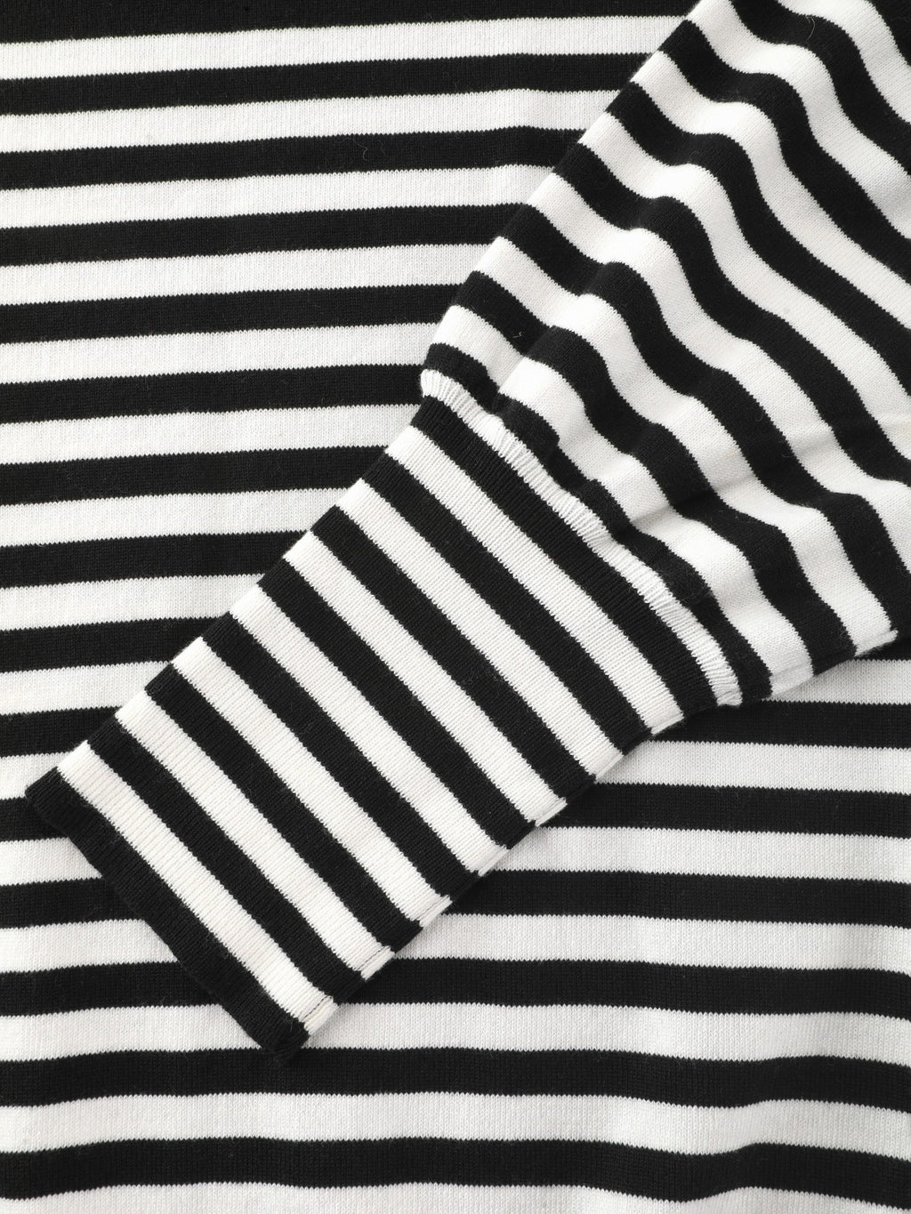 Color Block Stripe Balloon Sleeve Casual Pullover