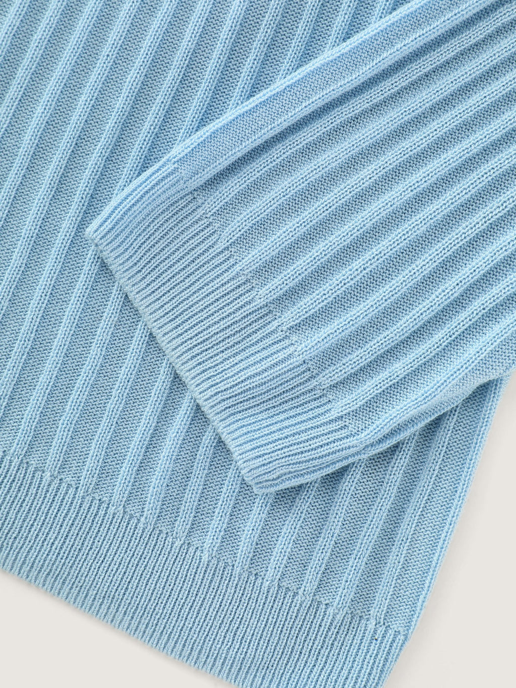 Plain V‑Neck Button Front Cardigan