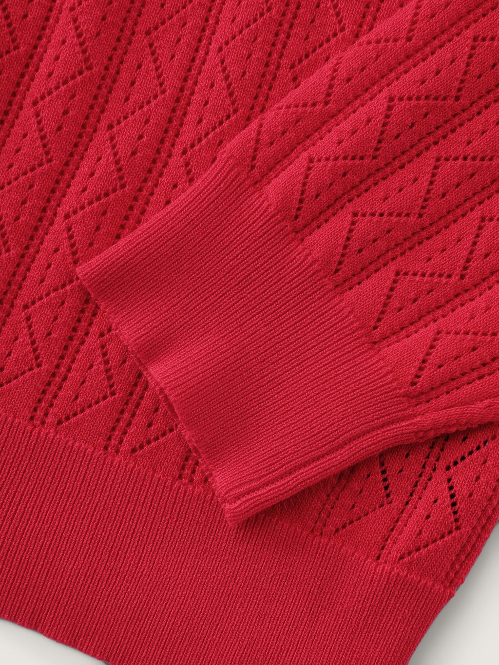 Round Neck Cut Out Open Front Cardigan
