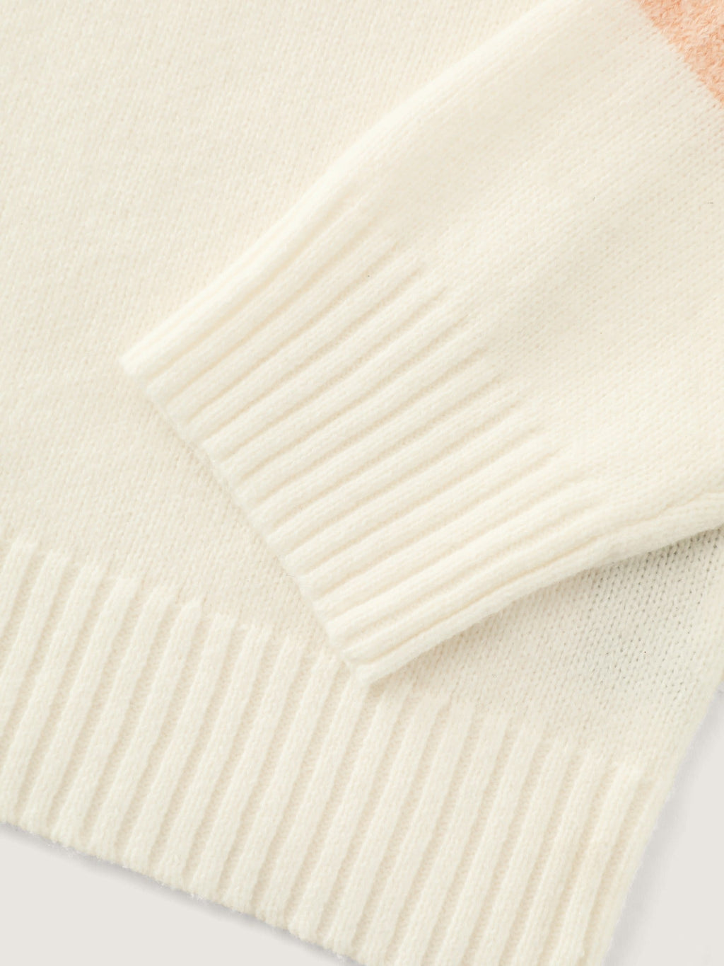 Contrast Striped Crew Neck Loose Fit Pullover