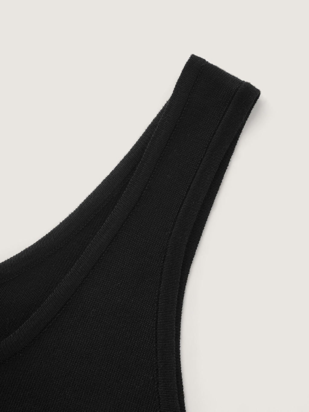 Supersoft U‑Neck Fitted Sleeveless Midi Dress