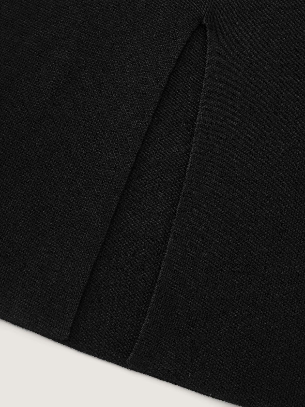 Supersoft U‑Neck Fitted Sleeveless Midi Dress