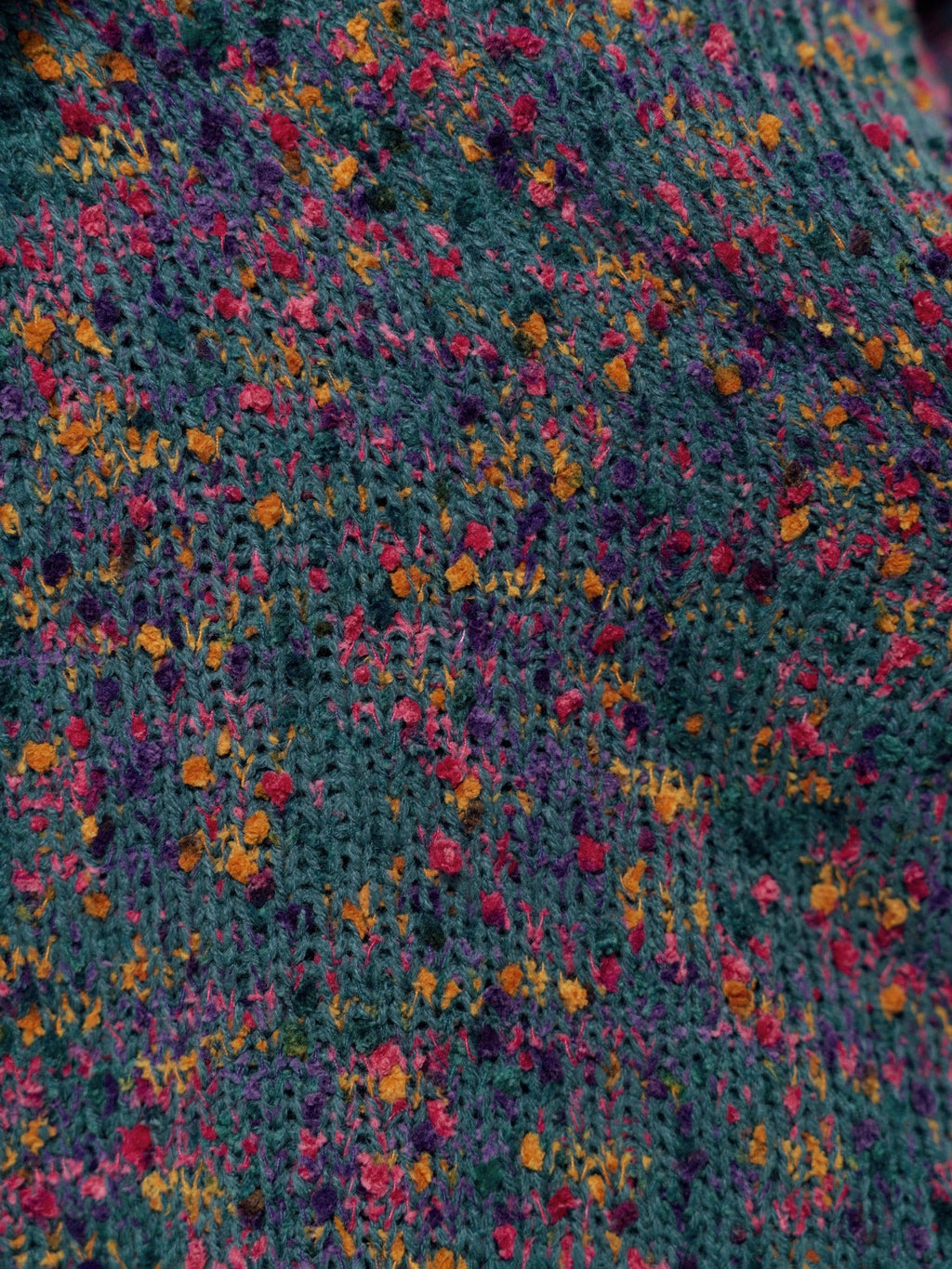 Color Textured Open Front Cardigan