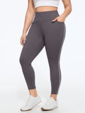 Stretch Solid Pocket Leggings
