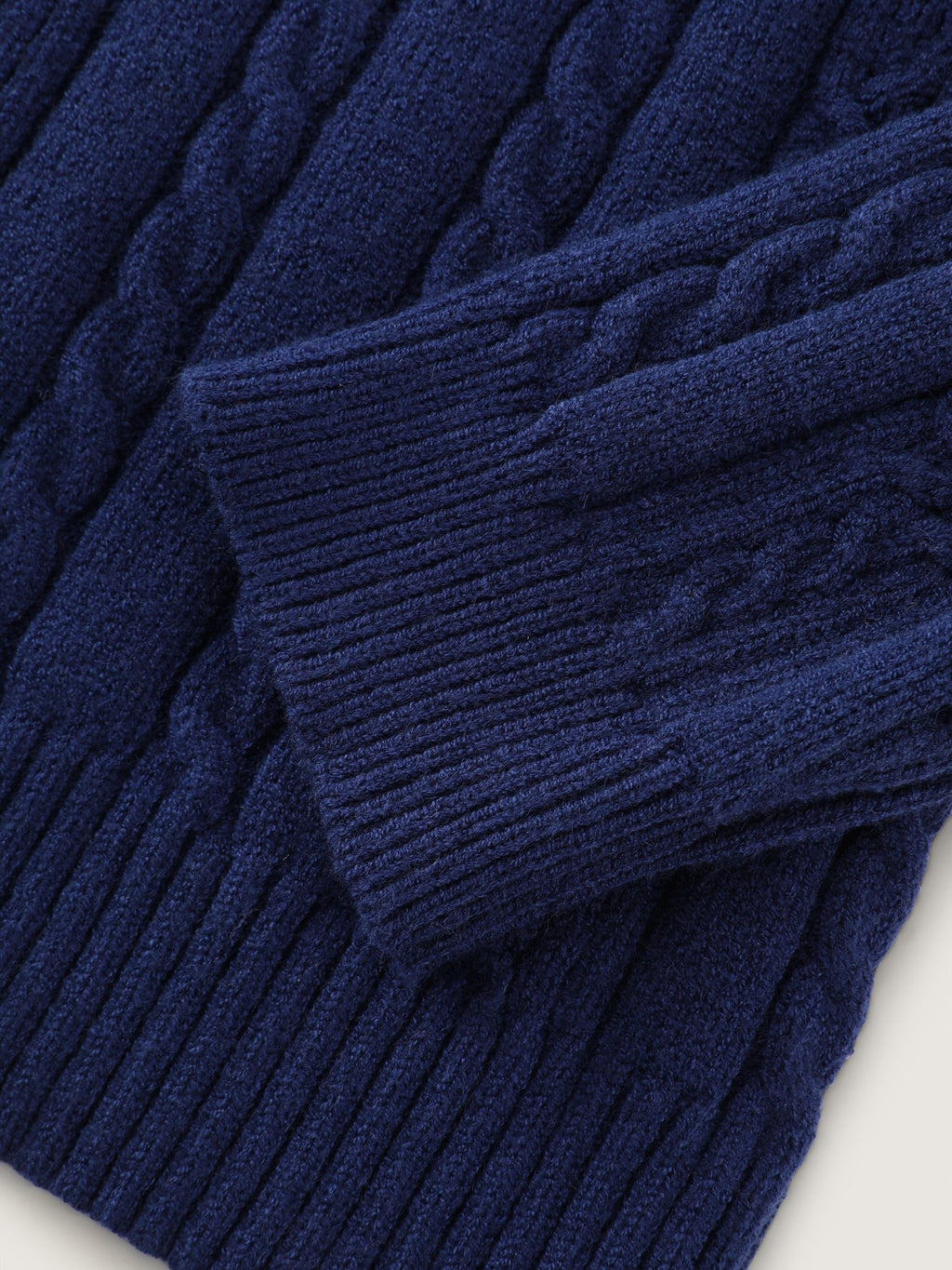 Supersoft Button Detail Shoulder Cable Knit Pullover