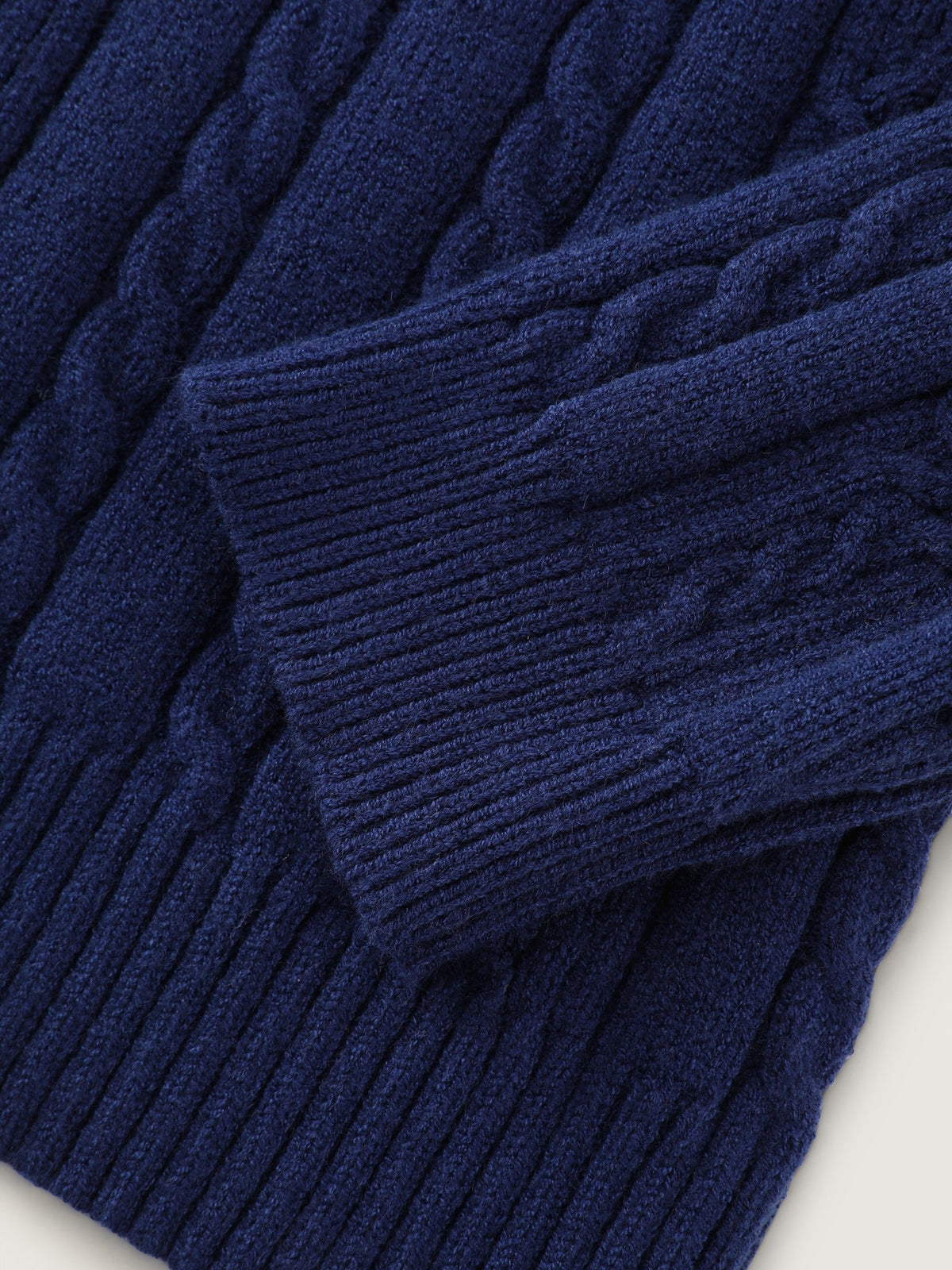 Supersoft Button Detail Shoulder Cable Knit Pullover