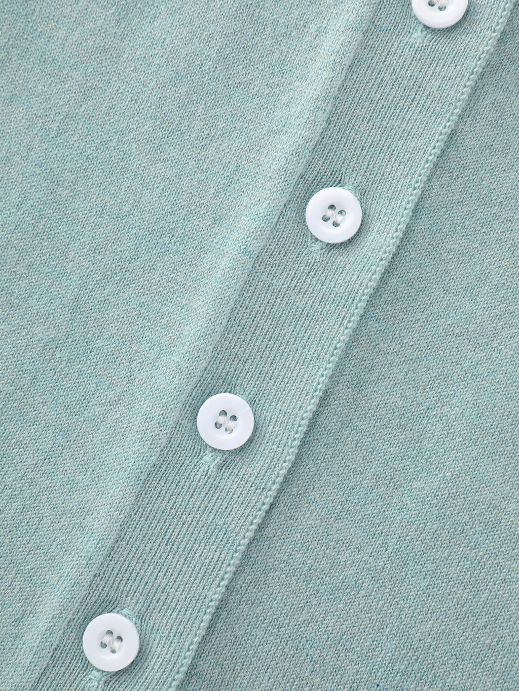 Round Neck Cut Out Button Down Cardigan