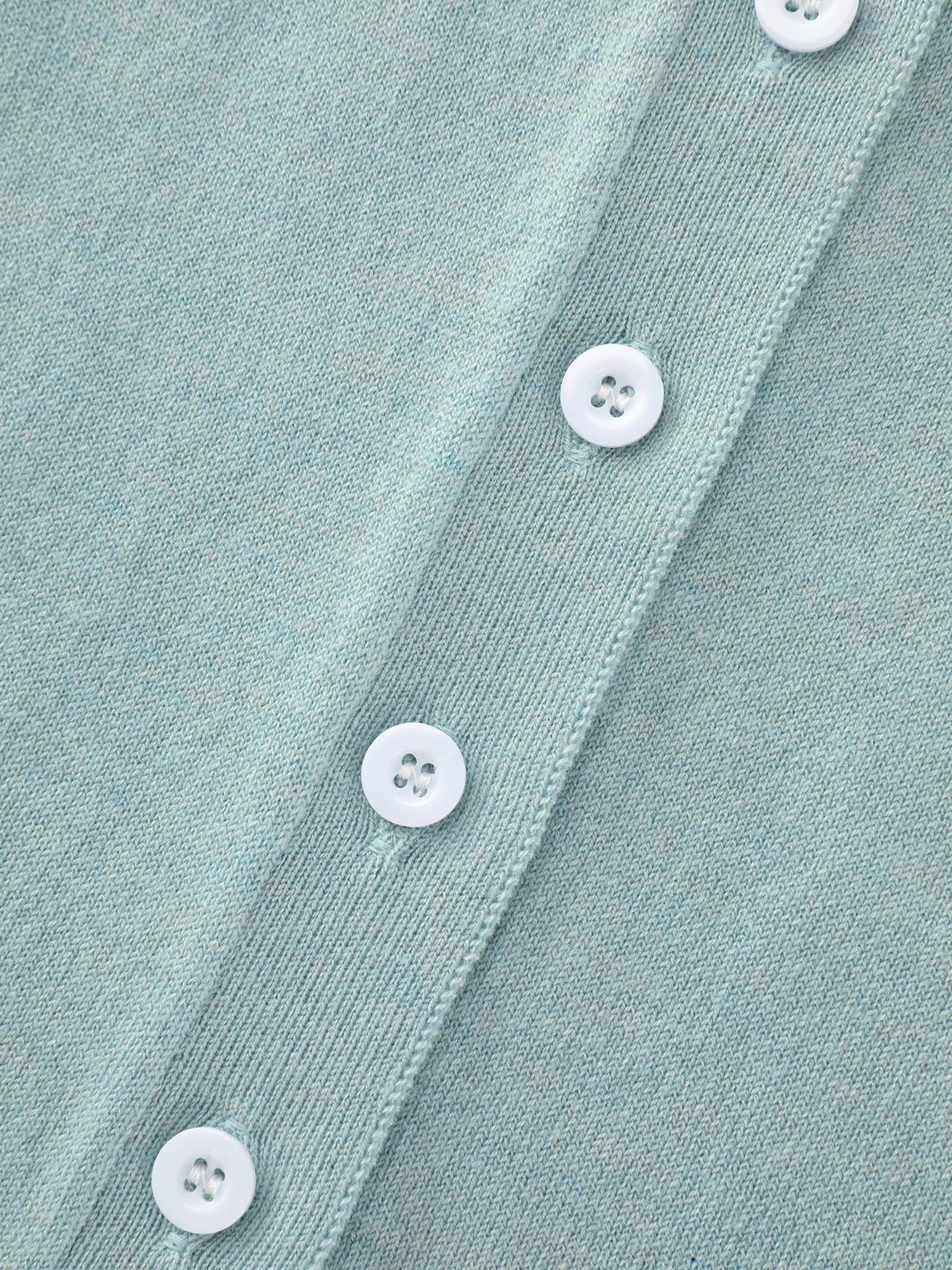 Round Neck Cut Out Button Down Cardigan