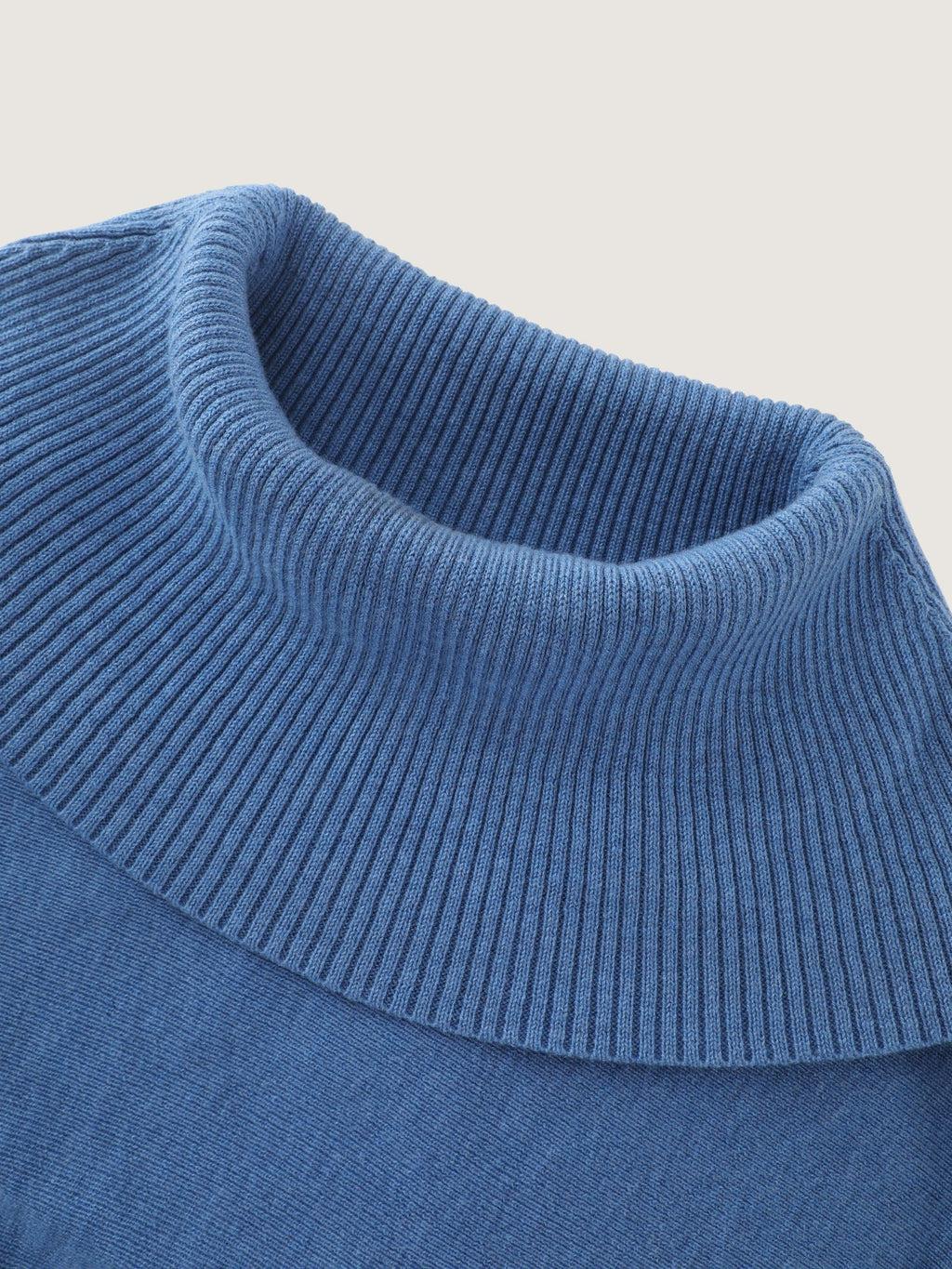 Cowl Collar Asymmetric Hem Loose Poncho Pullover