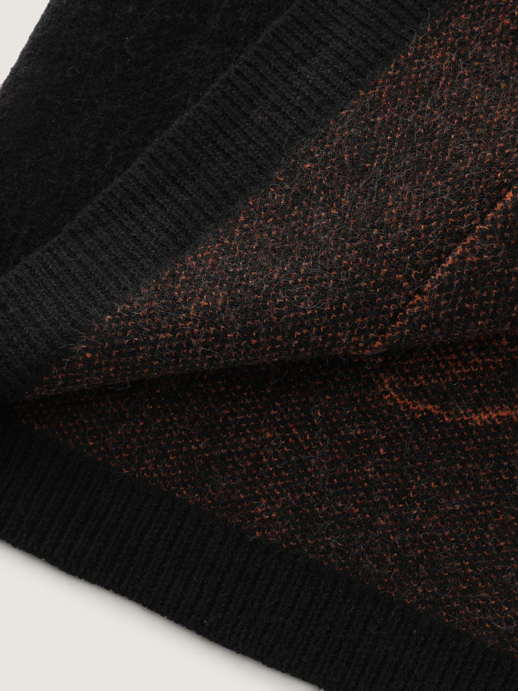 Supersoft Pumpkin Jacquard Pocket Open Front Cardigan